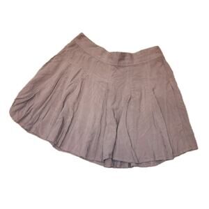 Frenchi Mauve Pleated Maxi Skirt